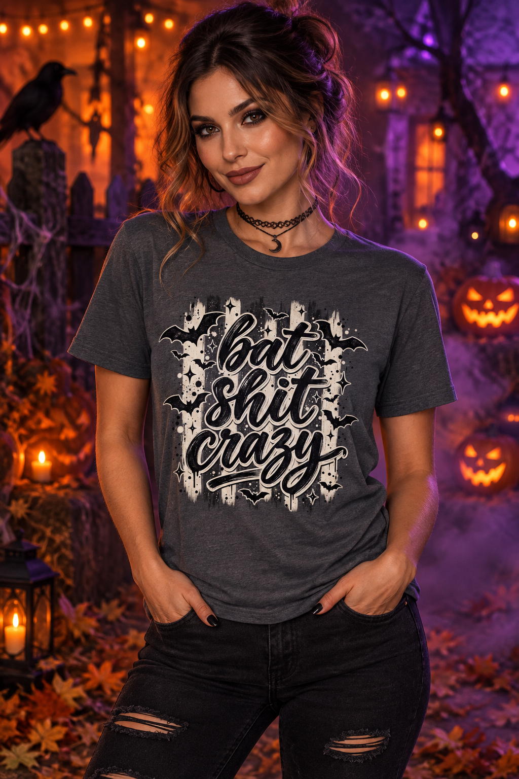 Bat Shit Crazy | TRC APPAREL | T-Shirt