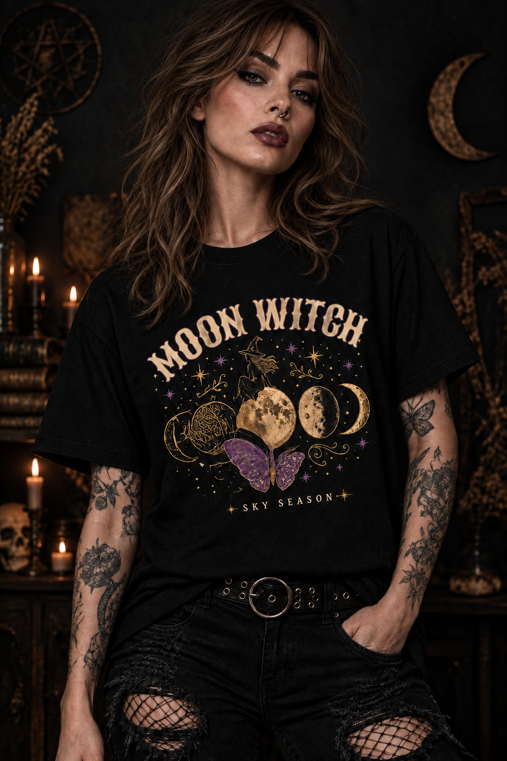 Moon Witch | TRC APPAREL | T-Shirt