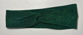 Dark green Twisted Knot headband