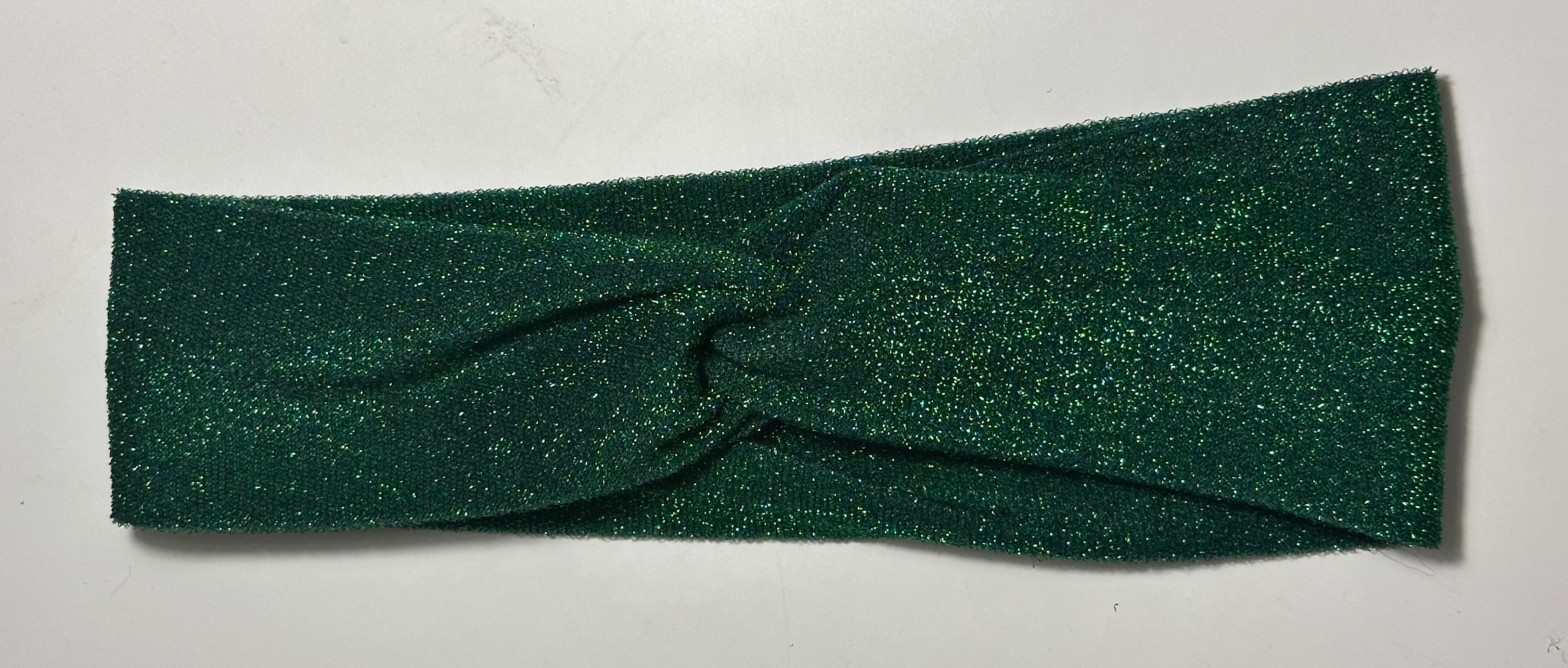 Dark green Twisted Knot headband