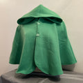 Green Fleece Poncho
