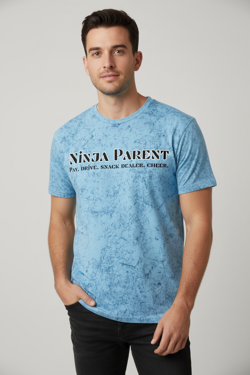 Ninja Parent Tee Crystal wash