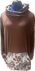 Blushing Blossom Crossover Hoodie