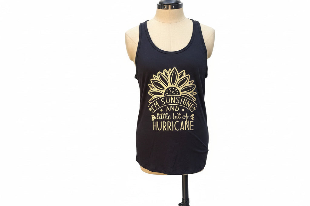 “I’m Sunshine and a little bit of Hurricane” Tank