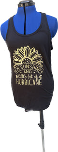 “I’m Sunshine and a little bit of Hurricane” Tank