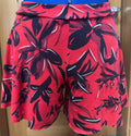 Red with Black Lilly Culotte
